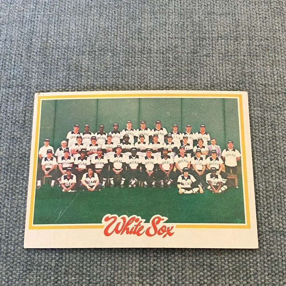 1978 Topps Chicago White Sox Baseball Card Trading Card